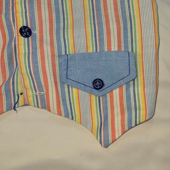 Infant Boy's 9-18 Month Dress Top Lot of 3 Catton Bros Cotton Candy Button Ups - Picture 15 of 16